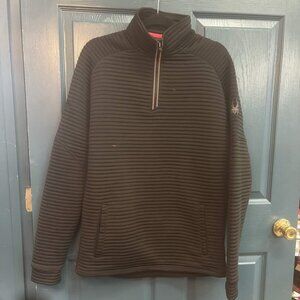 Mens Spyder Zip Pullover